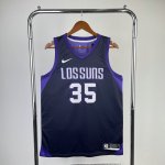 NBA 35 Durant Phoenix Suns 2018 city Maillot Violet imprimé